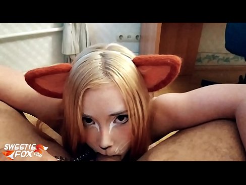 ❤️ Kitsune înghite pula și ejaculează în gură at us ❌️❤